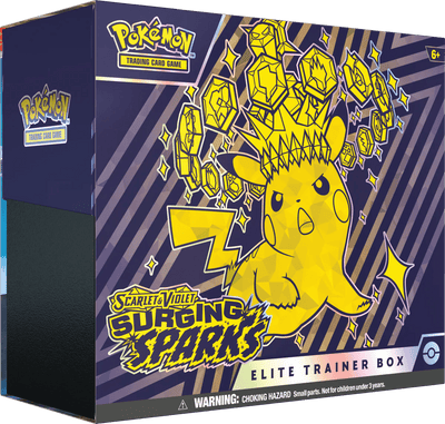 POKÉMON TCG: SCARLET & VIOLET - SURGING SPARKS ELITE TRAINER BOX - PokemonTCGBoost